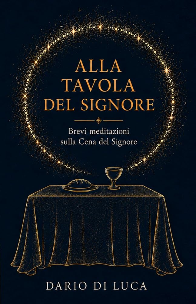 Copertina del libro "Alla tavola del Signore" di Dario Di Luca, pubblicato con PubblicaOra