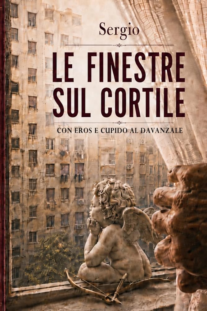 Copertina del libro "Le finestre sul cortile" di Sergio Micangeli, pubblicato con PubblicaOra
